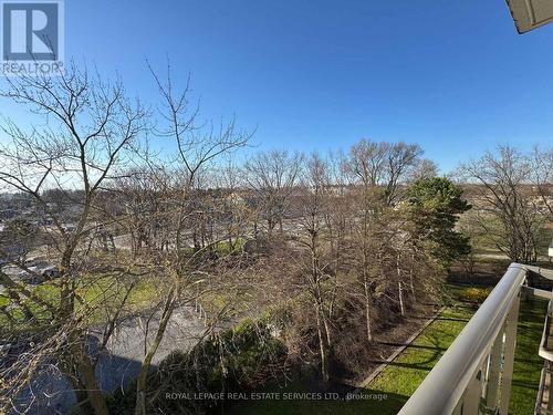 View from Balcony. Overlooks Trafalgar Park.
