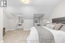 Loft spacious bedroom with dormer windows/benches