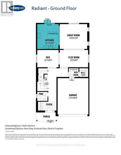 Images provided to showcase builders finishes only