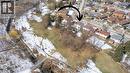 Snowy aerial view featuring No rear neighbours, backing on to Elms park for total privacy