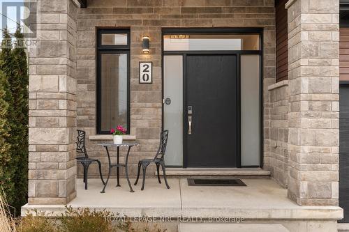 Front porch, doors w/sidelights