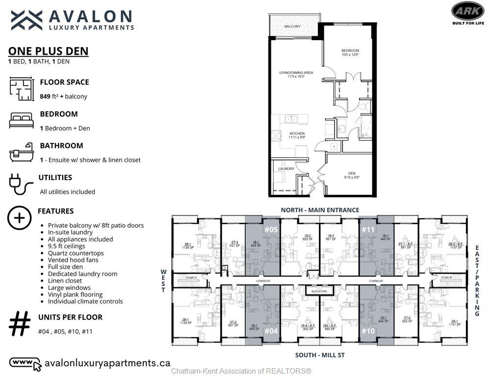 









12


Mill

Street West, 204,
Tilbury,




ON
N0P 2L0


