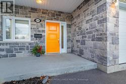 Welcoming Stone Entrance