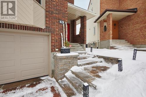 Attached double garage