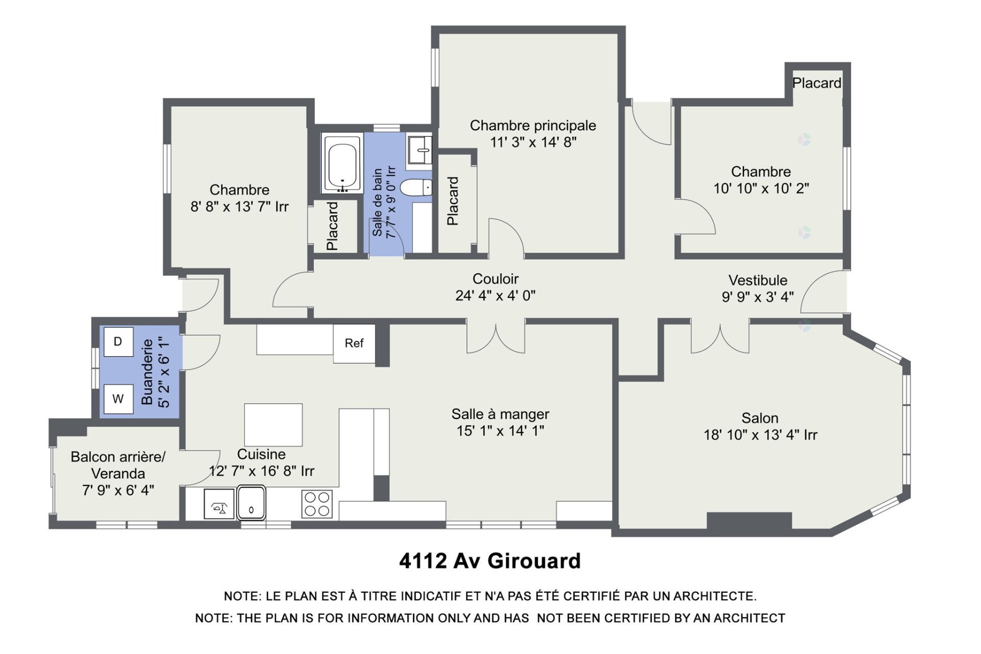 









4112


Av. Girouard

,
Montréal (Côte-des-Neiges/Notre-Dame-de-Grâce),




QC
H4A3B2

