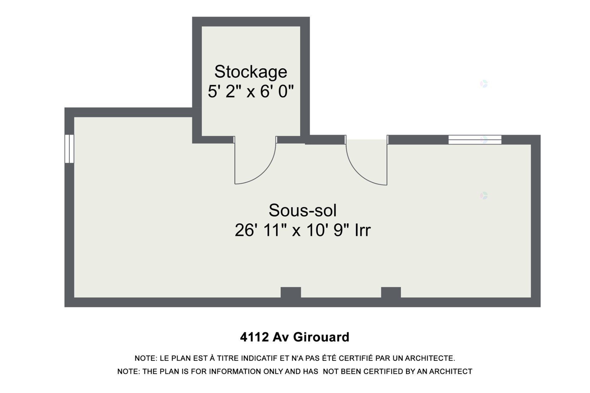 









4112


Av. Girouard

,
Montréal (Côte-des-Neiges/Notre-Dame-de-Grâce),




QC
H4A3B2

