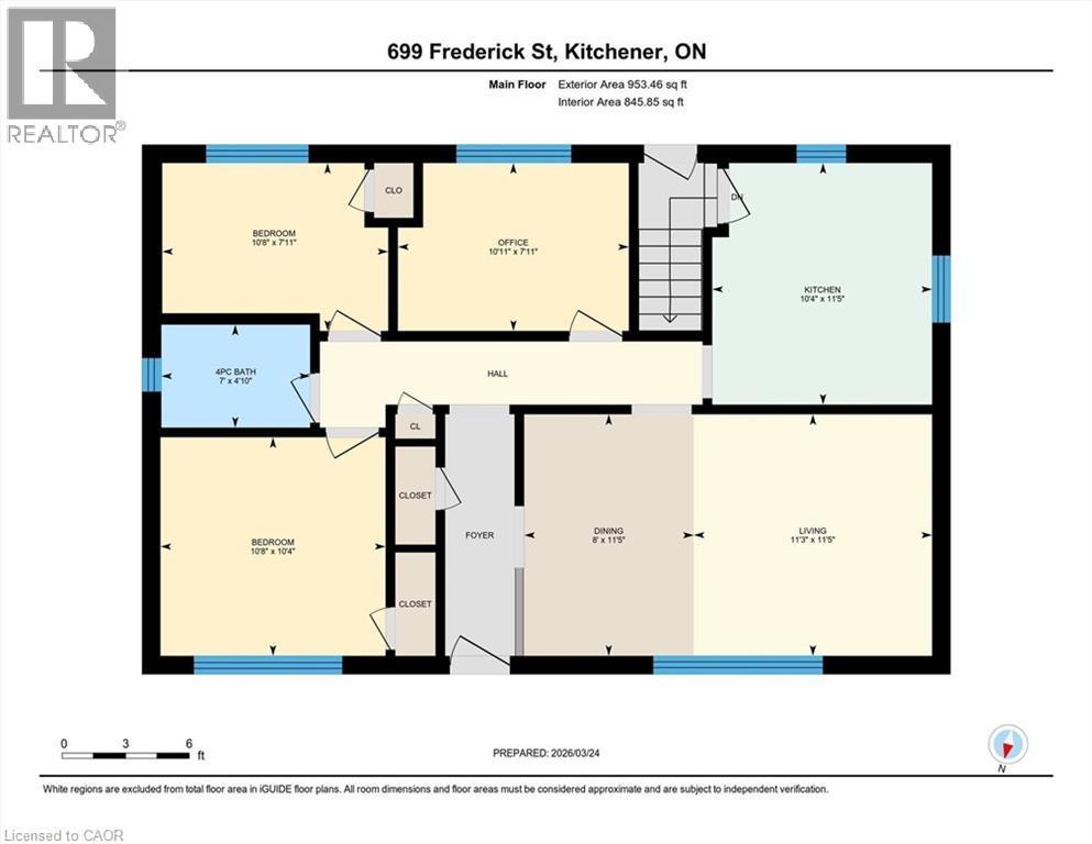 












699 FREDERICK Street

,
Kitchener,




Ontario
N2B2B3

