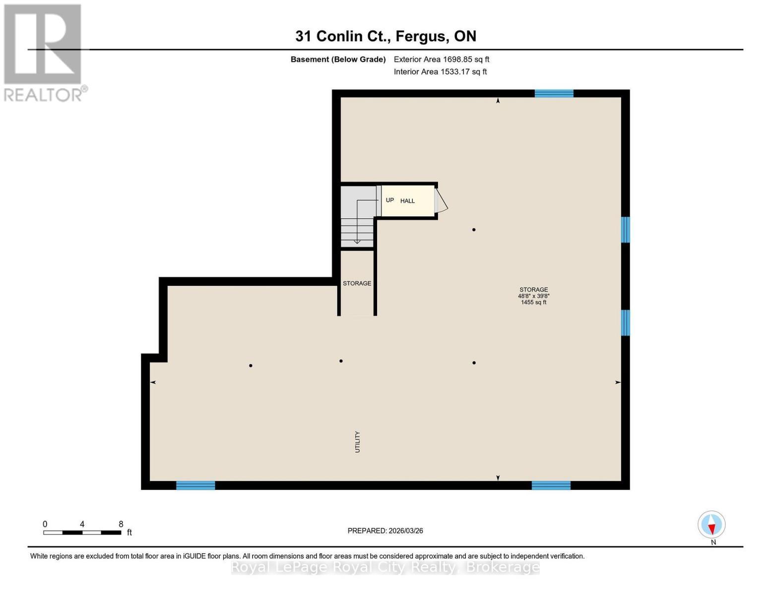 












31 CONLIN COURT

,
Centre Wellington (Fergus),




Ontario
N1M0H2

