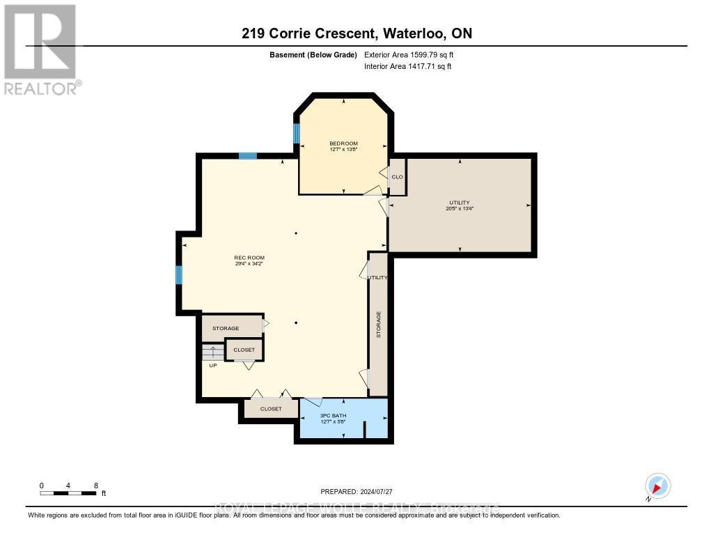 












219 CORRIE CRESCENT

,
Waterloo,




Ontario
N2L5W3

