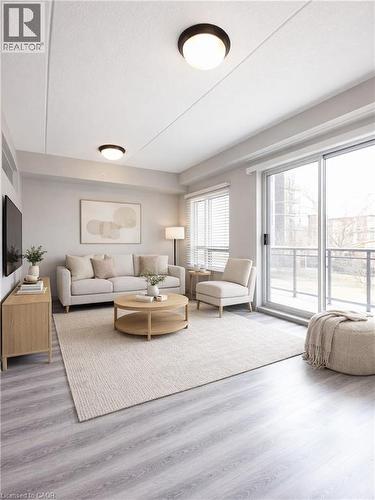 Living Room Virtually Staged