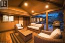 Night Covered Deck