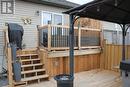 Upper deck and back patio doors