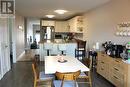 Dining room and kitchen