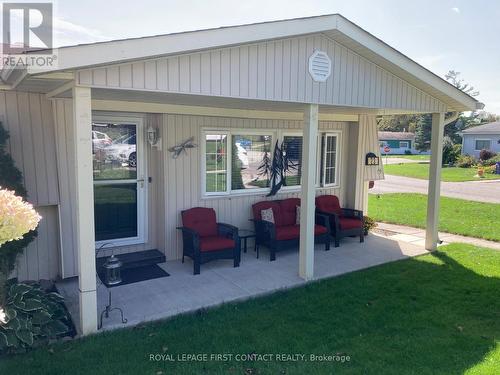 Covered front porch