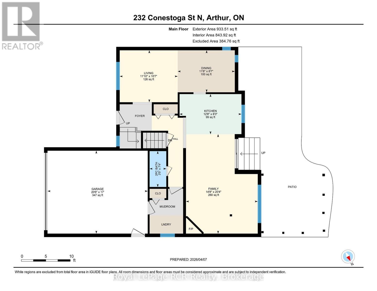 












232 CONESTOGA STREET N

,
Wellington North (Arthur),




Ontario
N0G1A0

