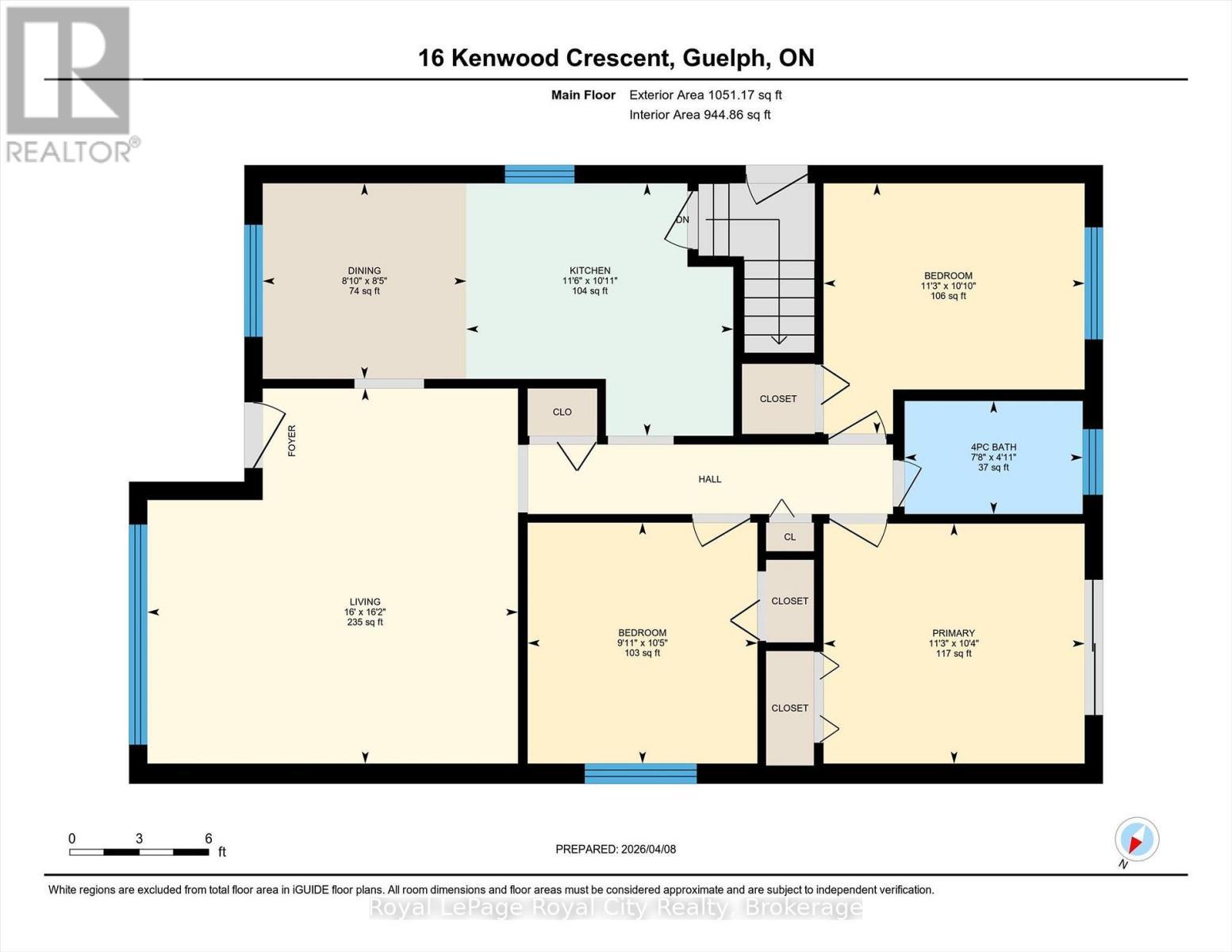 












16 KENWOOD CRESCENT

,
Guelph (Junction/Onward Willow),




Ontario
N1H6E5


