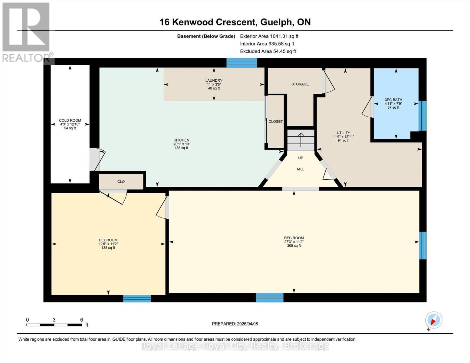 












16 KENWOOD CRESCENT

,
Guelph (Junction/Onward Willow),




Ontario
N1H6E5

