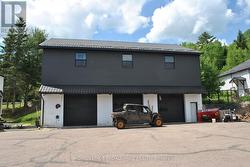 Main house & Fire Dept garage