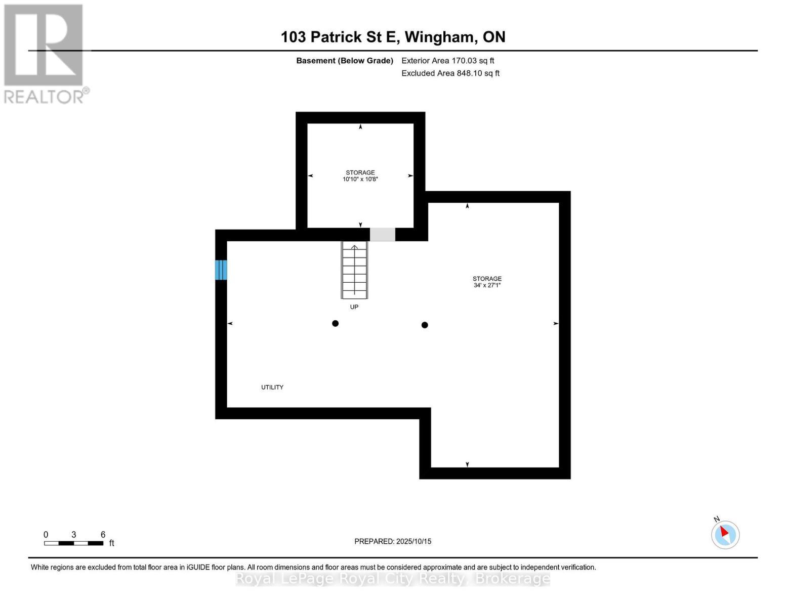 












103 PATRICK STREET E

,
North Huron (Wingham),




Ontario
N0G2N0

