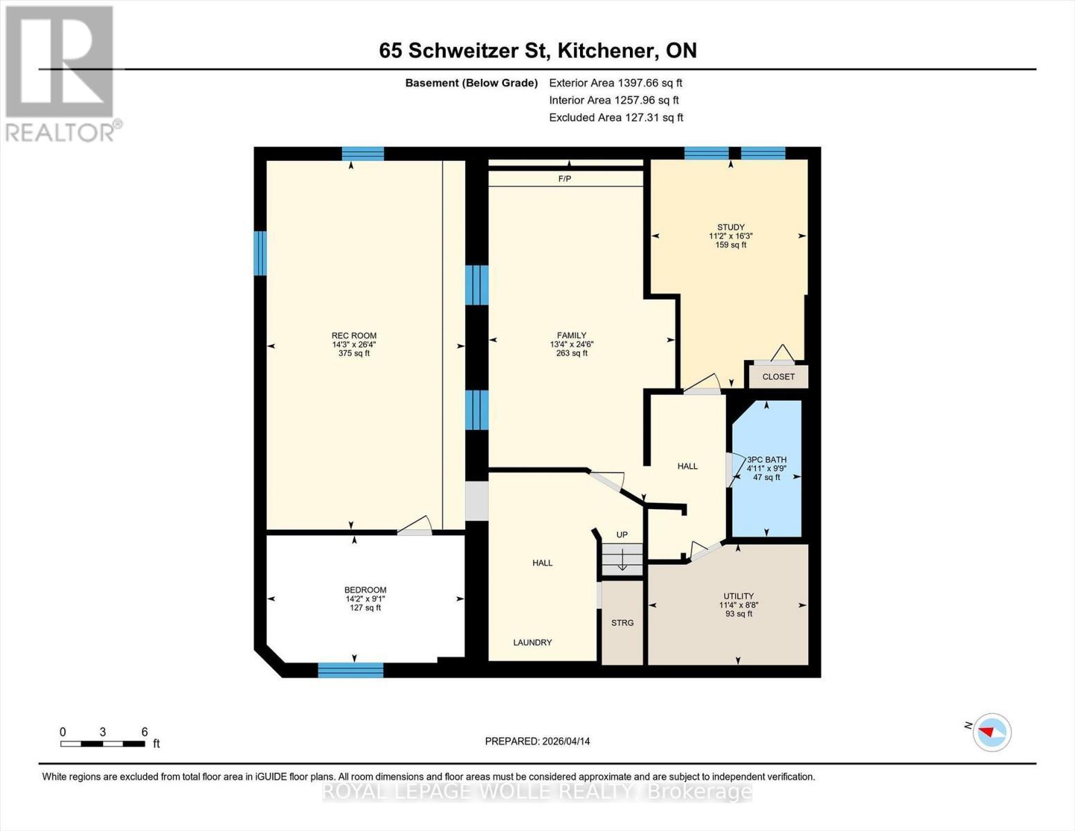 












65 SCHWEITZER STREET

,
Kitchener,




Ontario
N2K1B5

