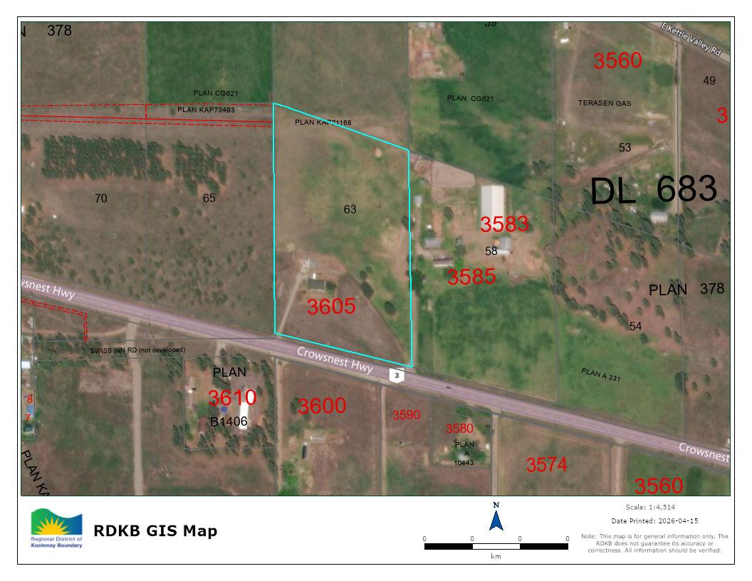 









3605


HWY 3

,
Rock Creek,







BC
V0H 1Y0


