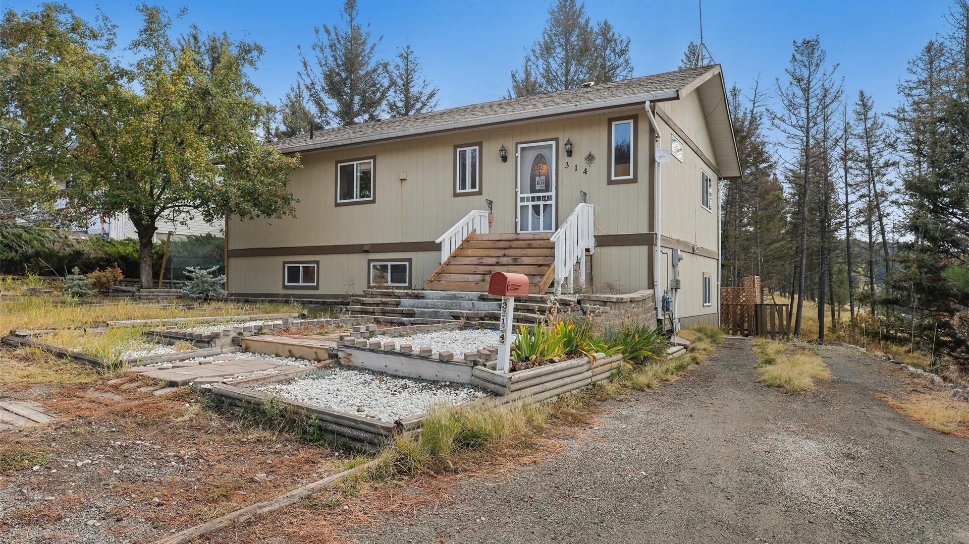 









314


Linden

Road,
Logan Lake,




BC
V0K 1W0

