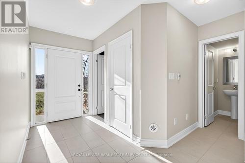 Welcoming heated foyer