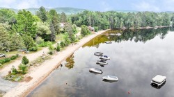 Accès au plan d'eau