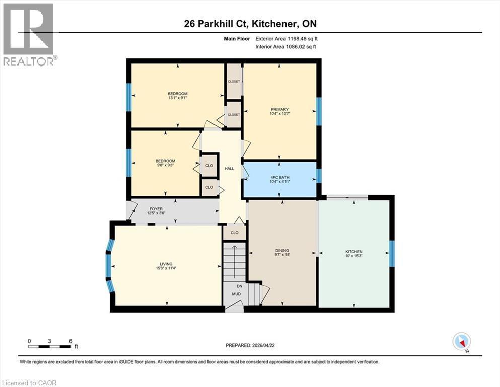 












26 PARKHILL Court

,
Kitchener,




Ontario
N2C2C4

