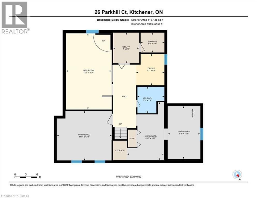












26 PARKHILL Court

,
Kitchener,




Ontario
N2C2C4

