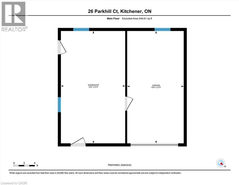 












26 PARKHILL Court

,
Kitchener,




Ontario
N2C2C4

