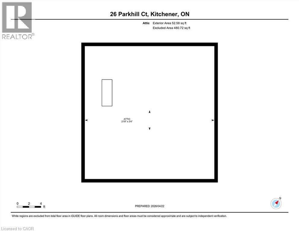 












26 PARKHILL Court

,
Kitchener,




Ontario
N2C2C4

