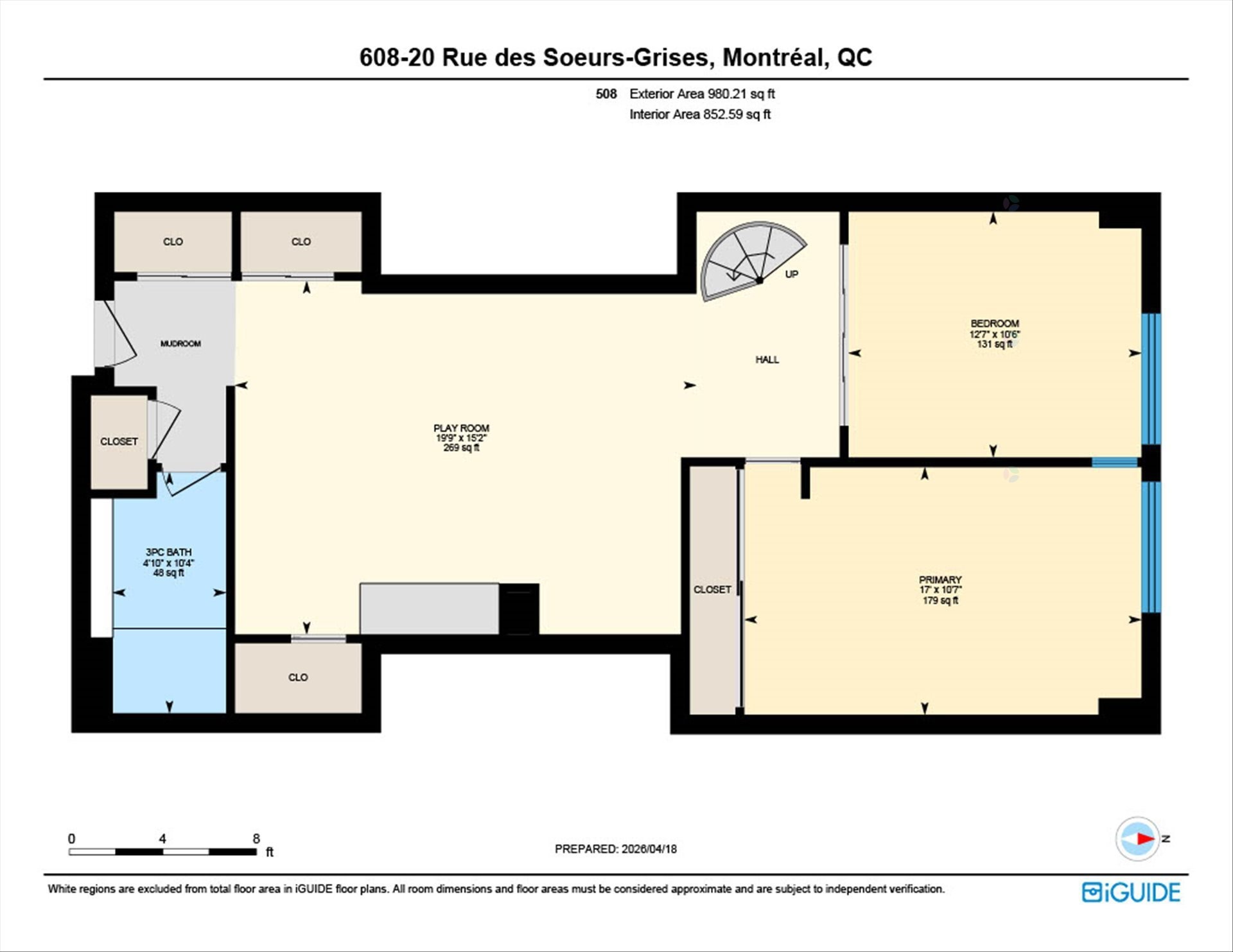 









20


Rue des Soeurs-Grises

, 508-608,
Montréal (Ville-Marie),




QC
H3C5M1

