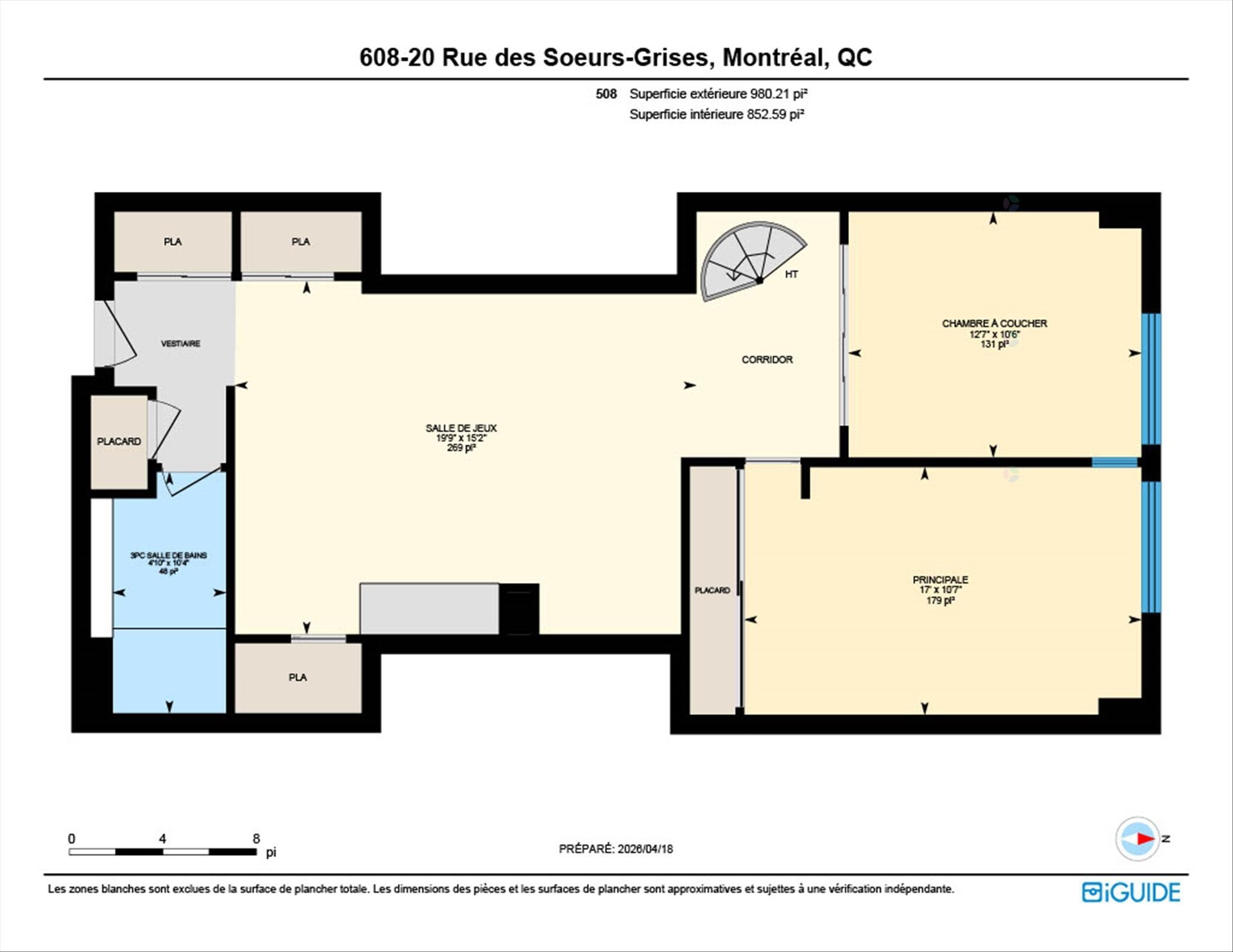 









20


Rue des Soeurs-Grises

, 508-608,
Montréal (Ville-Marie),




QC
H3C5M1

