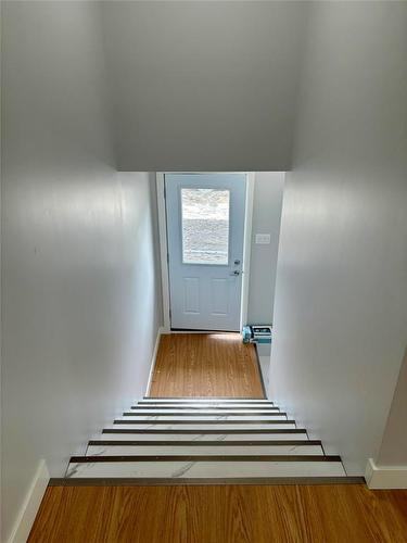 Front entrance to main floor of suite