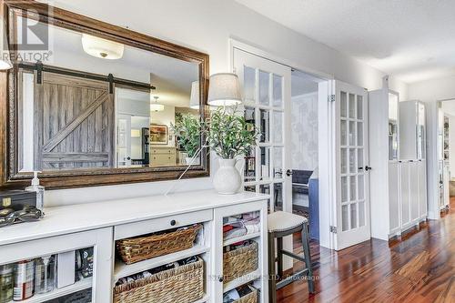French doors to Living Room