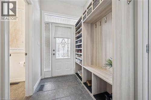 Mudroom featuring baseboards