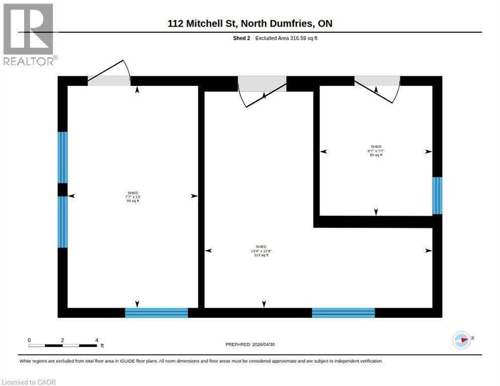 












112 MITCHELL Street

,
Ayr,




Ontario
N0B1E0

