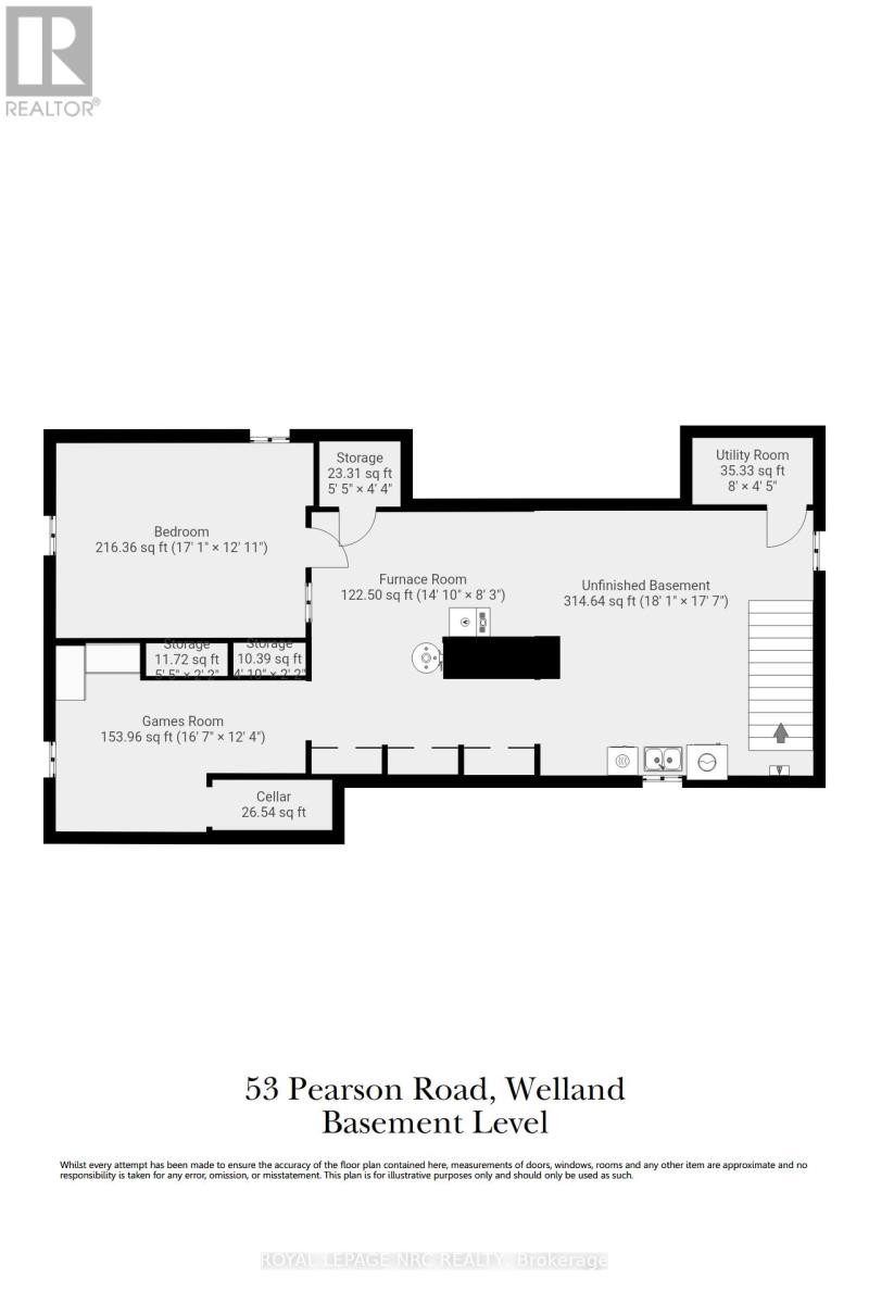 












53 PEARSON ROAD

,
Welland (Cooks Mills),




Ontario
L3B5N4

