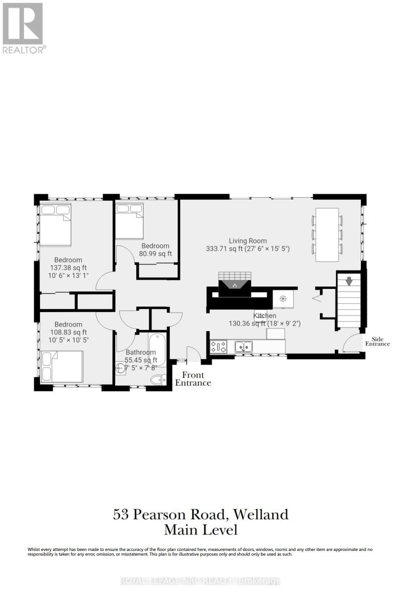 












53 PEARSON ROAD

,
Welland (Cooks Mills),




Ontario
L3B5N4

