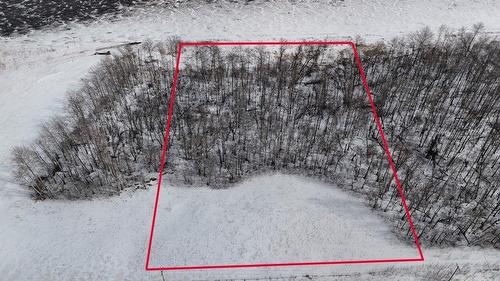 The red box showing the property line is not 100% correct but gives a good idea where the lot is located