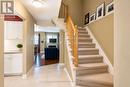 Staircase with updated carpeting