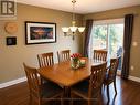 Dining area large enough to host dinner parties