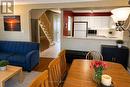 Kitchen open to dining for entertaining