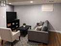 Rec room in basement