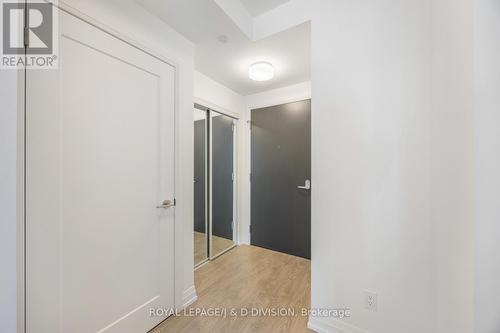 Double mirrored closets in Foyer