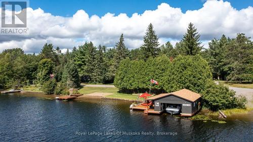 Boathouse with family sized dock