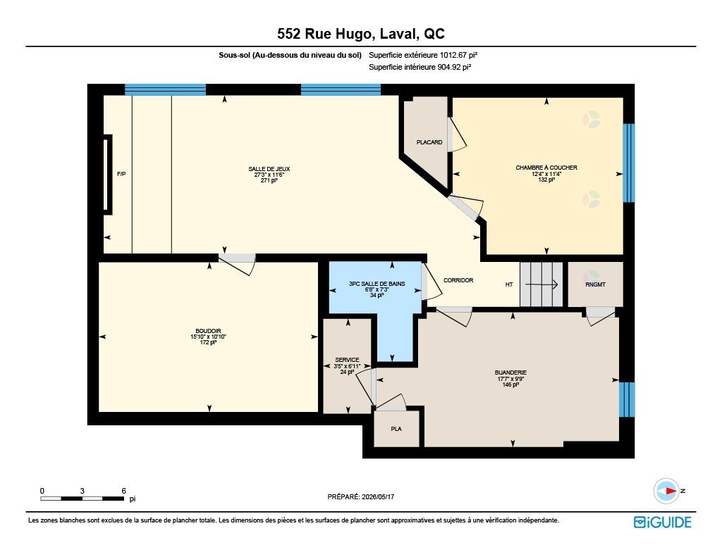 









552


Rue Hugo

,
Laval (Fabreville),




QC
H7P3L9

