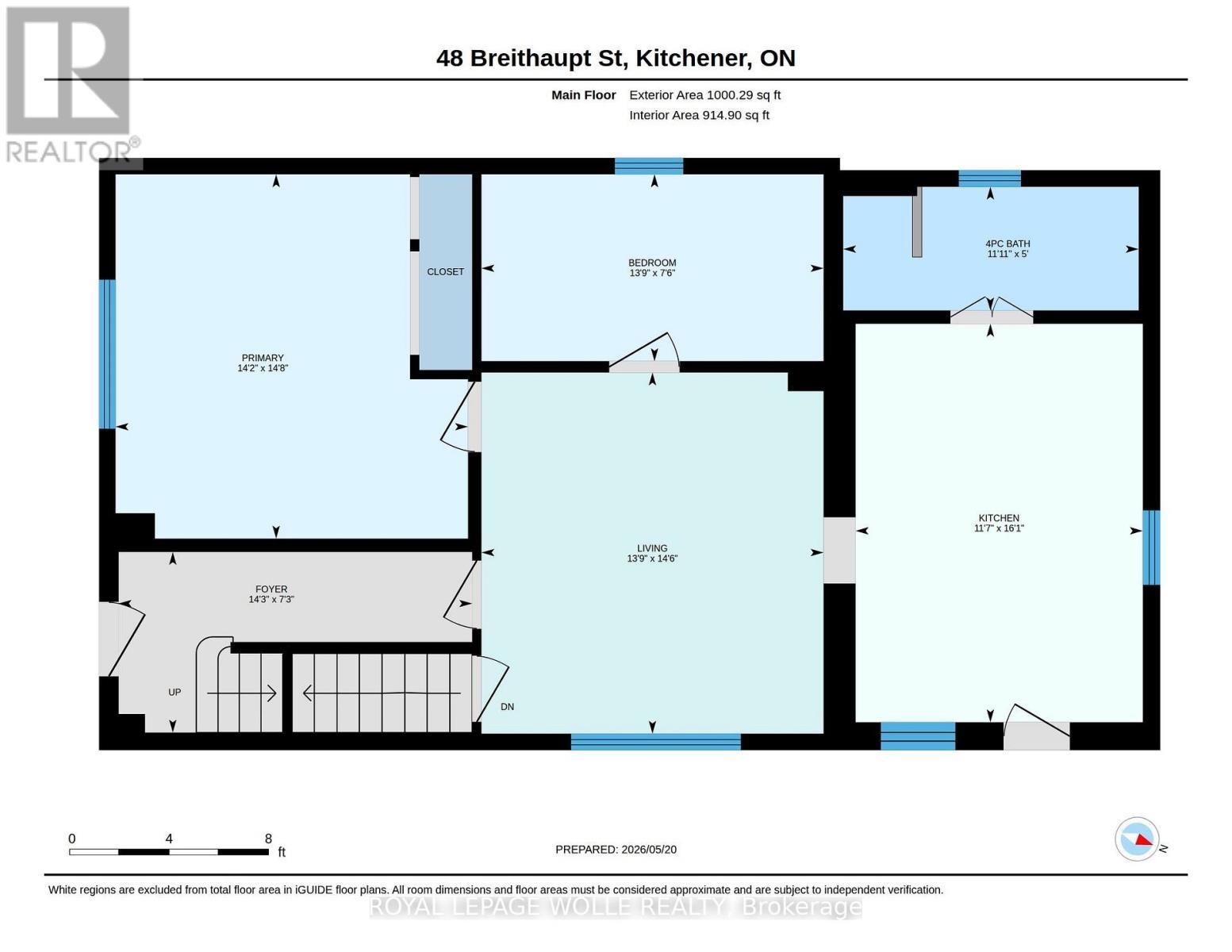 












48 BREITHAUPT STREET

,
Kitchener,




Ontario
N2H5G6

