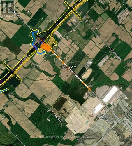 Distance to Highway 413 Interchange